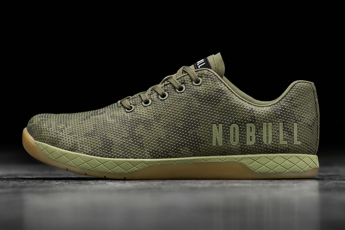 Nobull Superfabric Women\'s Trainers Camo | Australia (YM9362)